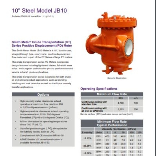 JB10 (10") - TechnipFMC