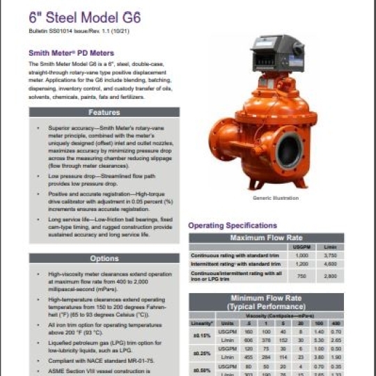 G6 (6") - TechnipFMC