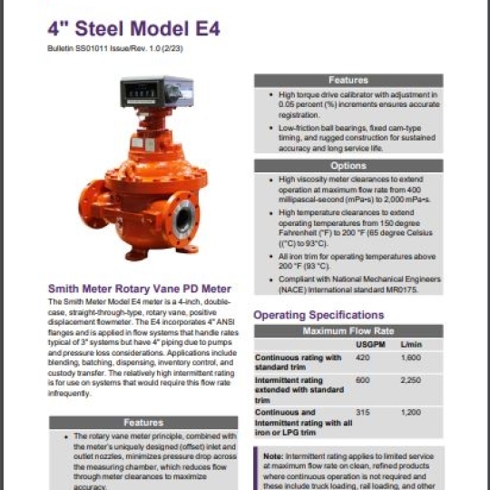 E4 (4") -TechnipFMC