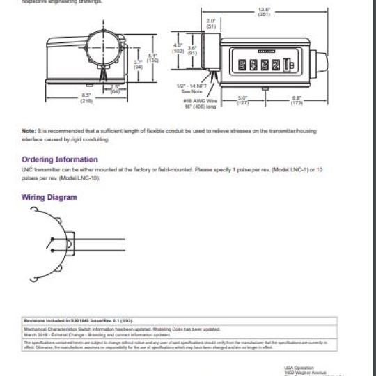 LNC TRANSMITTER - TechnipFMC