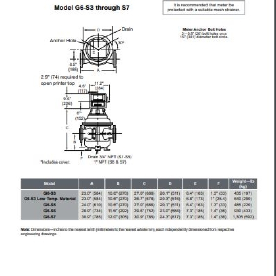 G6 (6") - TechnipFMC